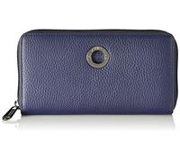 Mandarina Duck Mellow Leather Fzp61 Woman Wallet Blue Woman