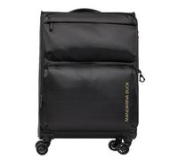 Mandarina Duck Zephyr Medium EXP Trolley Bag, Black, Trolley Medio espandibile in Tessuto morbido, Black, 43 cm (Length) x 25 cm (Width) x 67 cm (Height), Trolley Medio espandibile in Tessuto morbido