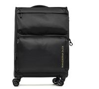 Mandarina Duck Zephyr Medium EXP Trolley Bag, Black, Trolley Medio espandibile in Tessuto morbido, Black, 43 cm (Length) x 25 cm (Width) x 67 cm (Height), Trolley Medio espandibile in Tessuto morbido