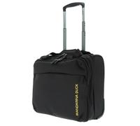 Mandarina Duck Zephyr Rolling Tote, Black, 40E+1 x 2E+1 x 36 Centimeters, Comoda borsa Pilot a Due ruote