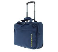 Mandarina Duck Zephyr Rolling Tote, Dress Blue, 41 cm x 21 cm x 36 cm, Comoda borsa Pilot a Due ruote
