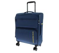 Mandarina Duck Zephyr Trolley Cabin, Dress Blue, 40 x 20 x 55 Centimeters, Trolley Cabin in Tessuto morbido