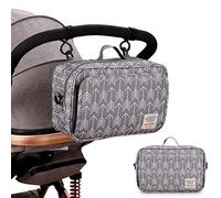 Mandarinmelon Small Baby Trolley Bag - Baby Stroller Backpack with Maternity Bag Function - Organiser for Pram and Baby Stroller - Multi-purpose Bag - Hospital Maternity Bag - Chair, Arrow, Baby