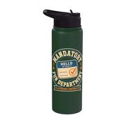 Mandatory Fun Department Workplace Humor Stainless Steel Insulated Water Bottle