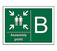 Mandatory Sign Eye Wash Adhesive Vinyl 20 x 20 cm