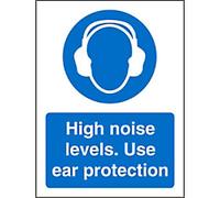 Mandatory Sign High Noise Adhesive Vinyl 30 x 20 cm