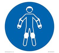 Mandatory: Wear protective roller sport equipment Sign - 150x150mm - S15