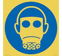 Mandatory: Wear respiratory protection Sign - 300x300mm - S30