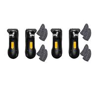 MANDDLAB 2set Mobile Game Controller for PUBG Trigger Controller L1R1 with 4 Pairs of Gaming Finger Covers
