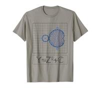 Mandelbrot Fractal Complex Numbers Equation Retro Math T-Shirt
