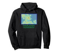 Mandelbrot Fractal Green Pattern Geometry Pullover Hoodie