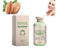 Mandelic Acid Peeling Gel, Light Beige Exfoliating Gel, Mild Deep Cleansing and Smoothness for Smooth, Light Beige Skin, Vegetable Fruit Acid Formula, Nourishing Essential Body Care (200 g, 1 Piece)