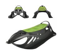 Mandelli 2 Seater Snow Sled Neon Grip Max 70Kg Green And Black