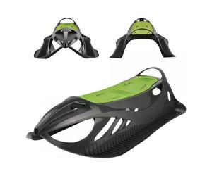 Mandelli 2 Seater Snow Sled Neon Grip Max 70Kg Green And Black