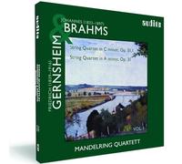 MANDELRING QT. - STRING QUARTETS BY BRAHMS OP. - CD - C4z