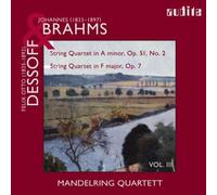 Mandelring Qt. - Manderling Quartett - Brahms: String Quartet in A minor op.51, no.2; Dessoff: String Quartet in F major op.7