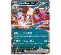 Mandibuzz ex 139/217 Double Rare Pokemon Card | Mega Evolution Ascended Heroes | ME03 | Titan Authenticated