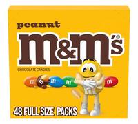MandM's with Peanut Candy, 1.74-Ounce Packages (Pack of 48)