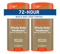 Mando Full Body Deodorant for Men, Soft Firm Pen, 72 Hours Odor Control, Aluminium Free, Sodium Carbonate Free, Skin Safe, 600ml (Pack of 2)