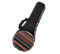 Mandolin Backpack Handbag for Traveling, Oxford Cloth, Sturdy | National Style, Delicate Look, Smooth Handling, Convenient Carrying, Musical Accessory for Mandolin