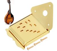 Mandolin Cable Pull Board Bend Type Steel Exquisite Musical Instrument Accessories Es Mandolin Cable Pull BoardMandolin (QB11 golden flowers)