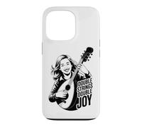 Mandolin Double Strings Mandolin Folk Music Bluegrass Case for iPhone 13 Pro