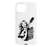 Mandolin Double Strings Mandolin Folk Music Bluegrass Case for iPhone 15 Plus