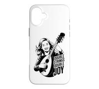Mandolin Double Strings Mandolin Folk Music Bluegrass Case for iPhone 16 Plus