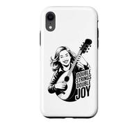 Mandolin Double Strings Mandolin Folk Music Bluegrass Case for iPhone XR