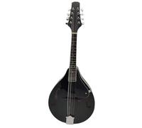 Mandolin Ethnic Instrument Mandala Sunset Color/black 8 Stringed Mandolin Instrument Mandala(Black)