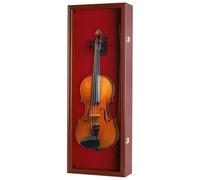 Mandolin, Fiddle, Violin Display Case Shadow Box with Hanger, with Lock (VD01-MAH)