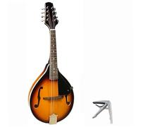 Mandolin For Beginners Handmade Solid Wood Single Board Full Set Of Eight-string Mandolin Instruments Full Single Mandolin(Set 4)