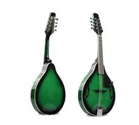 Mandolin Four-string Acoustic Mandolin Bright Basswood Instrument Steel String F-hole Mandolin(C)