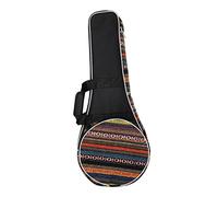 Mandolin Gig Bag Backpack Deluxe National Style Thick Handbag | Oxford Cloth, Smooth Finish and Sturdy Build, Convenient for Carrying and Transporting on Travel, Mandolin Case