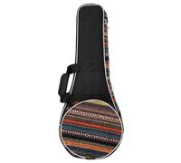 Mandolin Gig Bag Deluxe National Style Thick Handbag Backpack | Oxford Cloth Build, Padded Interior, Smooth Handling, Sturdy Transport for Travelling, Compact Carrying Format