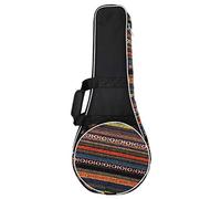Mandolin Gig Bag for Travel Thick Oxford Cloth Backpack | National Style, Sturdy Carrying Build, Smooth Transport, Beautiful Delicate Finish, for Mandolin, Travel