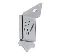Mandolin Guitar Tailpiece with Screw Instrument Replacement Accessory Mandolin Tailpiece Mandolin Metal Tailpiece Mandolin Parts Mandolin Replacement Tailpiece Mandolin (Silver)