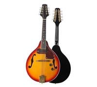 Mandolin Instrument For Beginners 8 Strings Professional Electric Mandolin Classical Melodic Instrument A Style With Carrying Backpack Cloth(Mandolin)