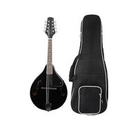 Mandolin Instrument For Beginners A Style Mandolin 8-String Basswood Ebony Mandolin With Case Strings For Beginners Practice Stringed Instruments