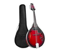 Mandolin Instrument For Beginners Acoustic Electric Mandolins Instrument Vintage Red Sunburst Mahogany Wood For Beginner Adults