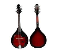 Mandolin Instrument For Beginners Adult Beginner Mandolin Red Black Edge Electric Eight-string Mandolin Instrument Professional Performance(B)