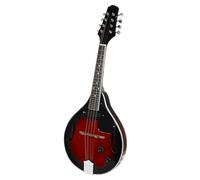 Mandolin Instrument For Beginners All-solid Wood Body Mandolin Red Black Edge Electric Mandolin Eight-string Electric Box Mandolin Instrument(A)