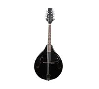 Mandolin Instrument For Beginners Black 8-String Basswood Ebony Mandolin Set A Style Mandolin Set With Case Strings For Beginners Practice Instruments(Mandolin set)