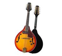 Mandolin Instrument For Beginners Electric Mandolin Set 8 Strings A Style Electric Mandolin With Case Strings For Beginners Practice Instruments(Mandolin)