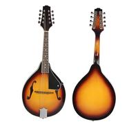 Mandolin Instrument For Beginners Mandolin 8-String A Style Electric Mandolin Stringed Instruments With Bag String Capo Strap Pick Accessories(A)