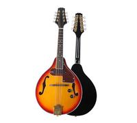 Mandolin Instrument For Beginners Professional 8 Strings Electric Mandolin Classical Melodic Instrument A Style With Carrying Backpack Cloth Performance(Mandolin)