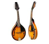 Mandolin Instrument For Beginners Professional Solid Wood Veneer Mandolin Eight-string Instrument Full Single Mandolin Performance Instrument(E)