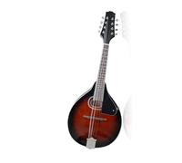 Mandolin Instrument For Beginners Spruce Panel Round Hole 7-piece Set Accessories Eight-string Mandolin Instrument Professional Adult Performance Type(Wine red)