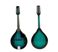 Mandolin Instrument For Beginners Stringed Instrument Mandolin Piano Stone Green Eight-string Mandolin Instrument Professional Performance Set(A)