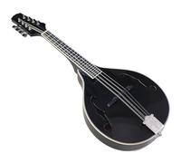 Mandolin Instrument High Gloss 8 Strings Mandolin Guitar Classical Melodic Instrument A Style Mandolin For Beginners Adults(No EQ)
